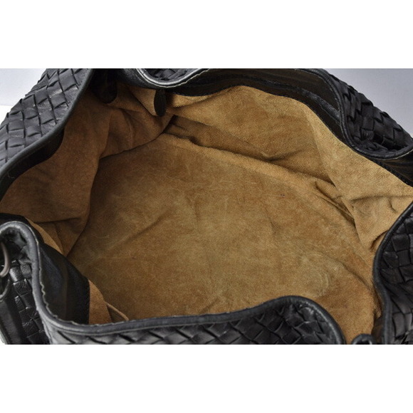 Bottega Veneta tote bag black intrecciato leather - Picture 9 of 9